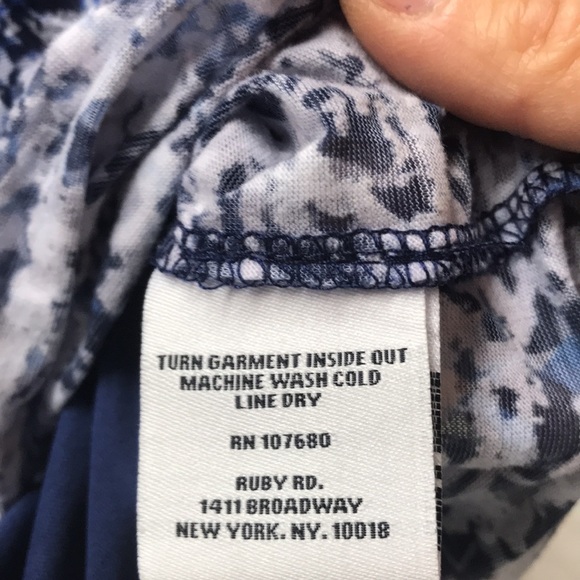 Ruby Rd. Multicolored Beaded Accent Top L - Picture 7 of 7